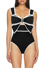 Load image into Gallery viewer, Signature Bow Bodysuit Black
