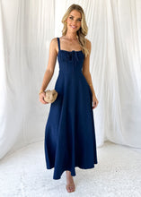 Load image into Gallery viewer, Dark Denim Maxi Dress
