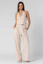 Load image into Gallery viewer, Linen Tie Sand Pant Set
