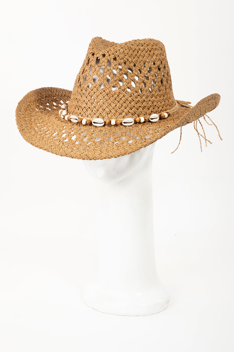 Mako Shells Western Hat