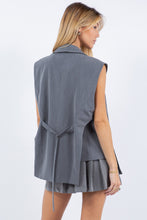 Load image into Gallery viewer, Vest + Blazer Matching Set- Charcoal
