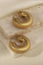 Load image into Gallery viewer, Luella Chunky Hoop Earrings
