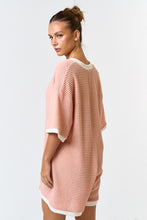 Load image into Gallery viewer, Malibu Waffle Knit Contrast Romper
