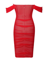 Load image into Gallery viewer, Cleo Corset Midi Dress
