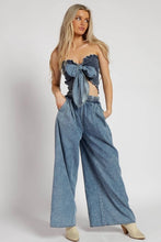 Load image into Gallery viewer, Lia Denim Top + Pant Set
