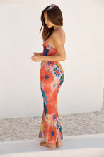 Load image into Gallery viewer, Mara Floral Mesh Maxi Dress
