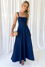 Load image into Gallery viewer, Dark Denim Maxi Dress
