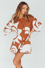 Load image into Gallery viewer, Abstract Button Down Knit Dress
