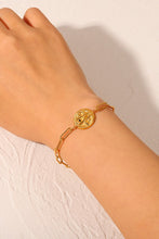 Load image into Gallery viewer, Embossed 18K Gold Plated Bracelet
