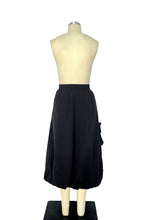 Load image into Gallery viewer, Black|Denim Pocket Skirt
