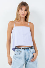 Load image into Gallery viewer, Back Tail Cami Top- Lavender
