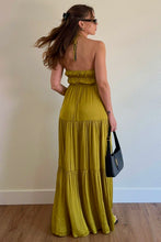 Load image into Gallery viewer, Tuscany Satin Maxi Dress
