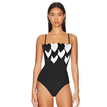 Load image into Gallery viewer, B|W Stealing Hearts Bodysuit
