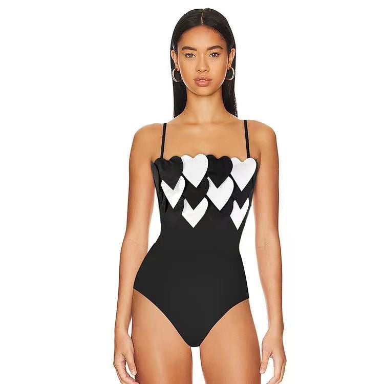 B|W Stealing Hearts Bodysuit