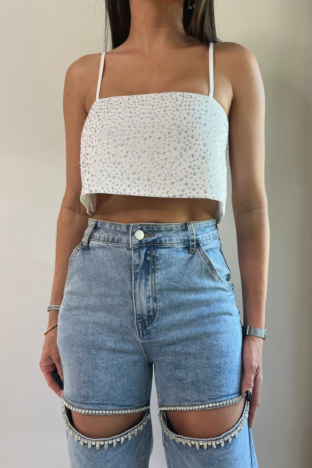 Nina Top- White