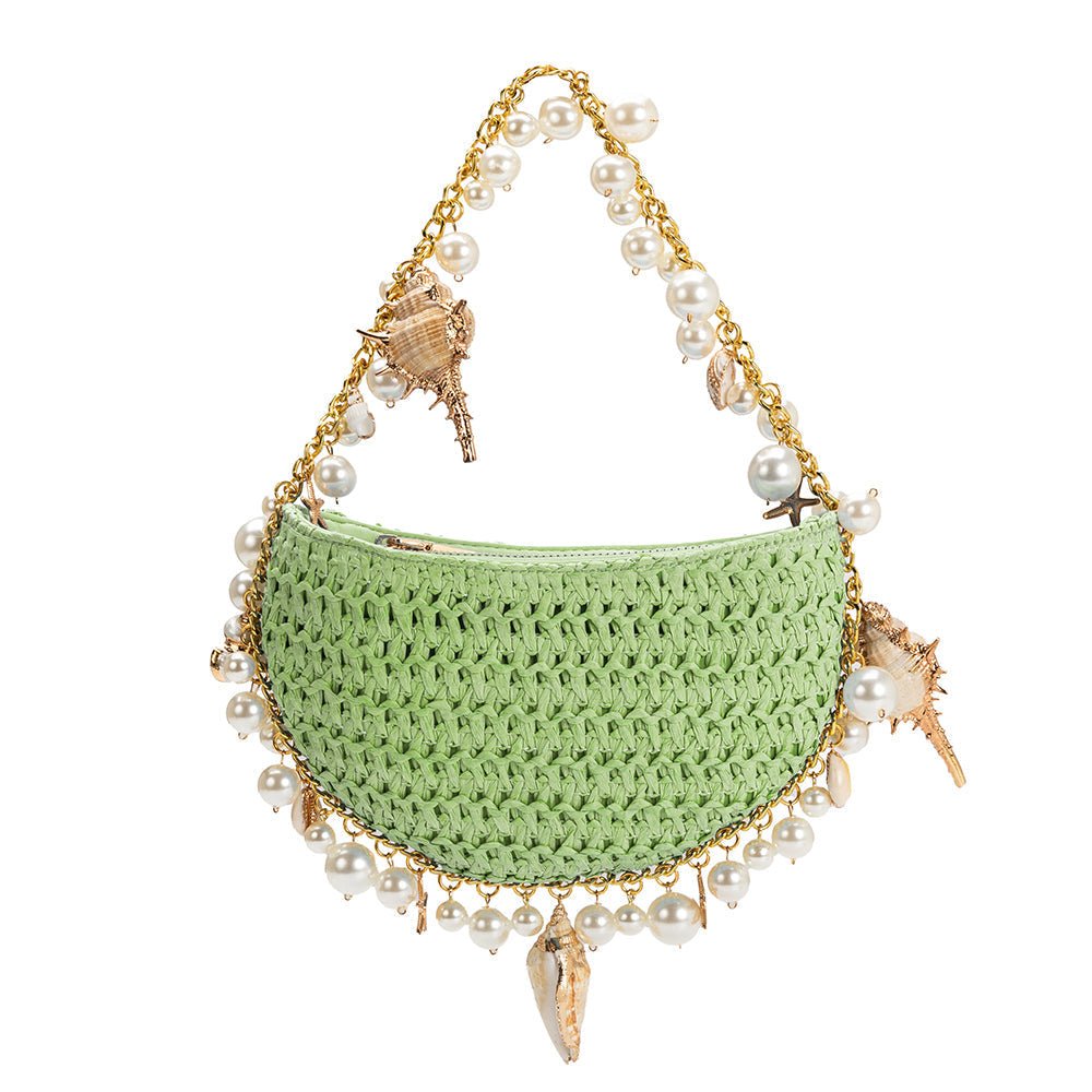 Isla Lime Shells Bag