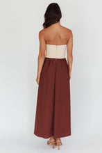 Load image into Gallery viewer, Two Tone Maxi Dress
