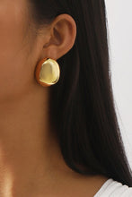 Load image into Gallery viewer, Clarissa Dome Earrings- Gold
