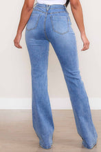 Load image into Gallery viewer, High-Waisted Bootcut Jeans- Medium
