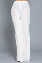 Load image into Gallery viewer, Amalfi Cover-up Pants- White
