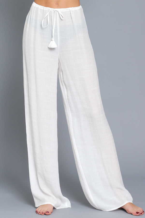 Amalfi Cover-up Pants- White