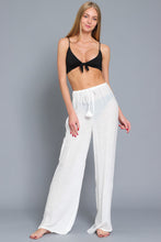 Load image into Gallery viewer, Amalfi Cover-up Pants- White
