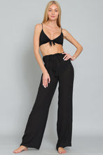 Load image into Gallery viewer, Amalfi Cover-up Pants- Black
