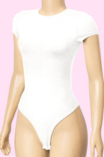 Load image into Gallery viewer, White Tee Everyday Bodysuit
