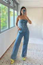 Load image into Gallery viewer, Lorena Denim Jumpsuit
