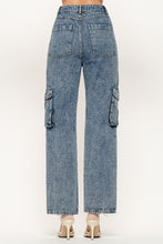 Load image into Gallery viewer, Denim Cargo Pants
