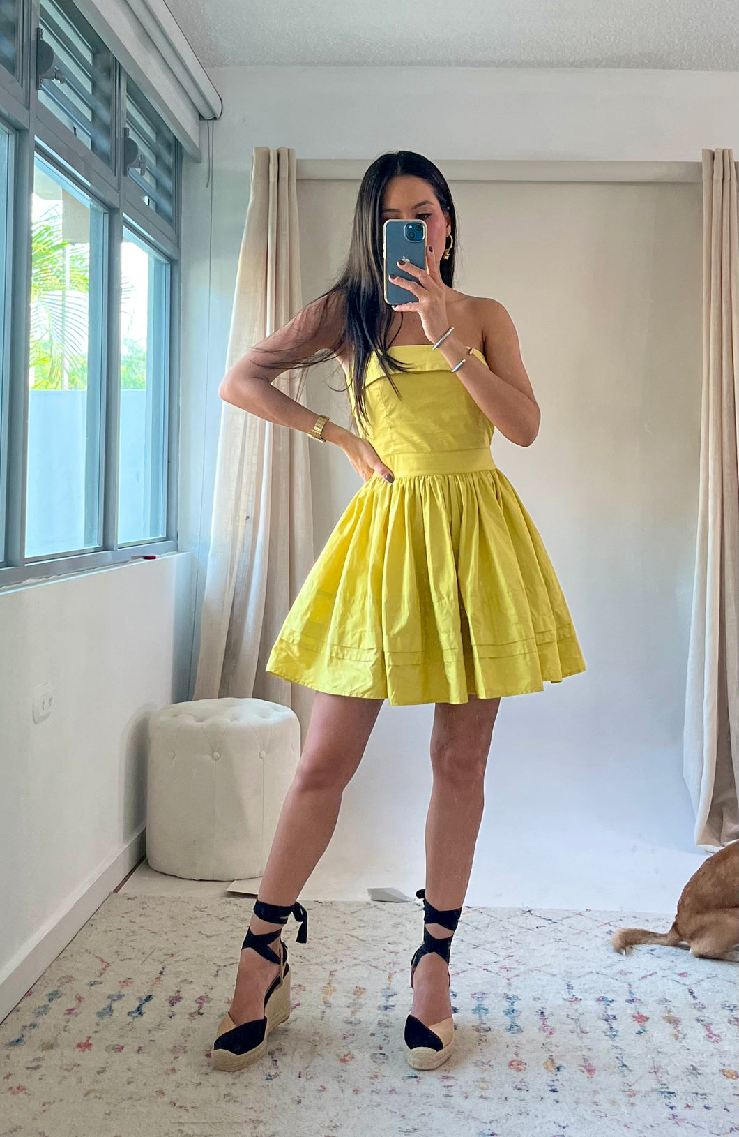 Lana Flare Mini Dress