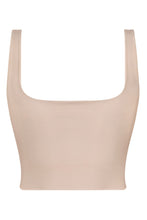 Load image into Gallery viewer, Taupe Lycra Tank Top
