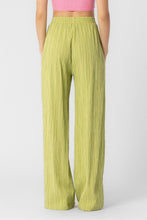 Load image into Gallery viewer, Lime Textured Side Slit Pant
