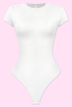 Load image into Gallery viewer, White Tee Everyday Bodysuit
