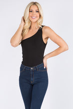 Load image into Gallery viewer, Rib Bodysuit- Black
