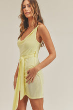 Load image into Gallery viewer, Muted Yellow Strappy Dress
