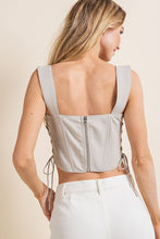 Load image into Gallery viewer, Eliza Ties Corset Top
