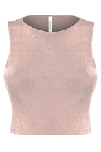 Load image into Gallery viewer, Taupe Slinky Tank Top
