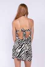 Load image into Gallery viewer, Striped Satin Dress
