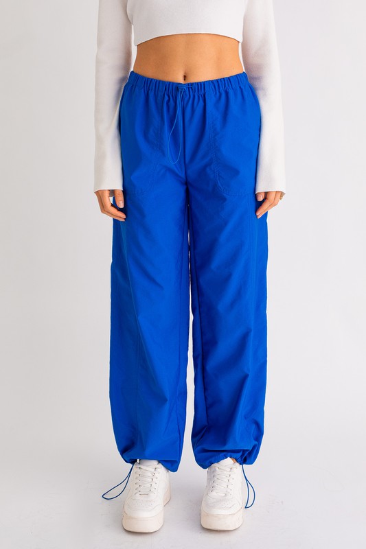 Parachute Pants- Electric Blue