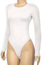 Load image into Gallery viewer, White Basic Bodysuit
