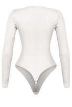 Load image into Gallery viewer, White Basic Bodysuit
