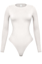 Load image into Gallery viewer, White Basic Bodysuit
