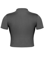 Load image into Gallery viewer, Black High neck basic top
