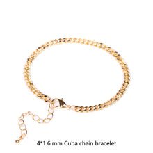 Load image into Gallery viewer, Cuba Chain Bracelet- Small
