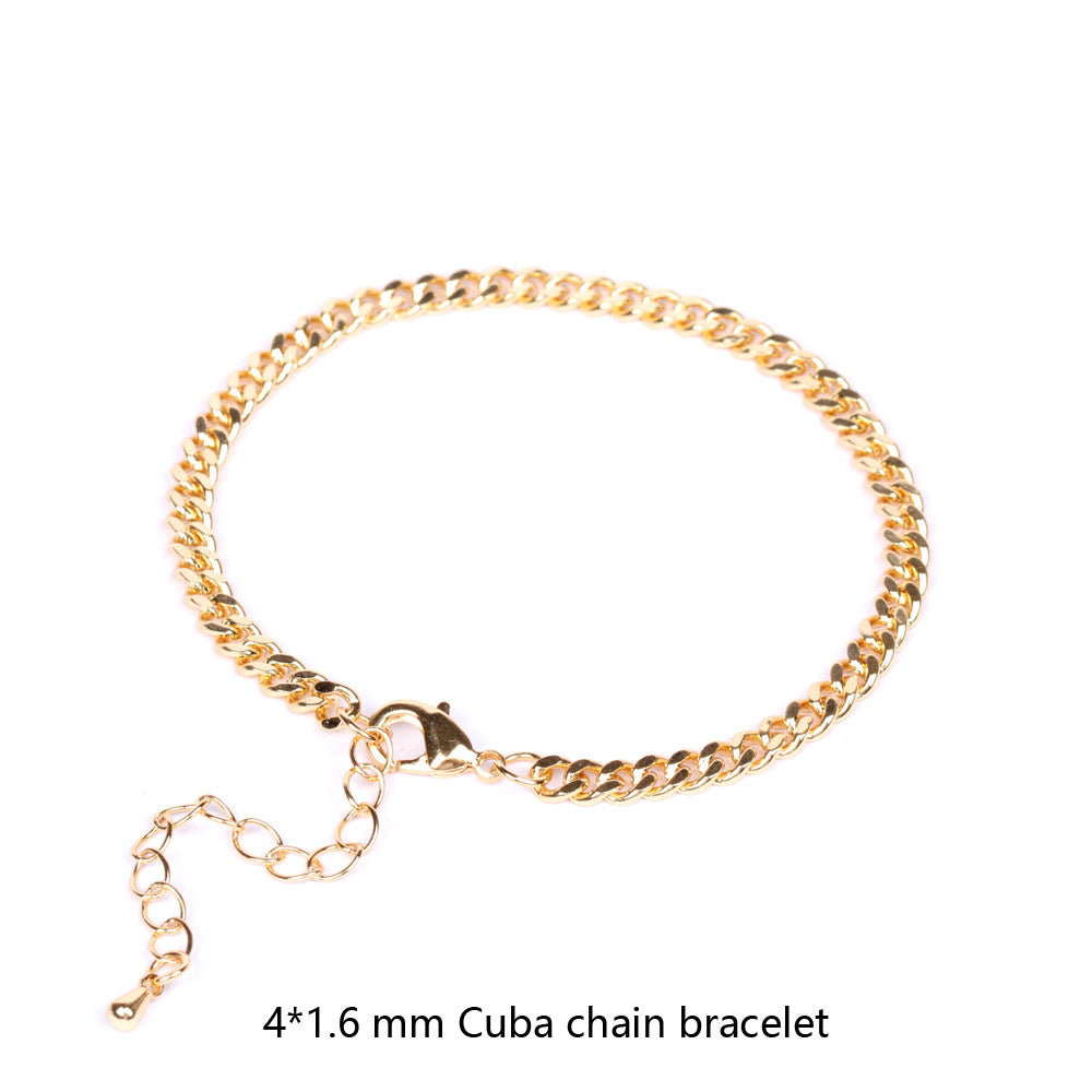 Cuba Chain Bracelet- Small