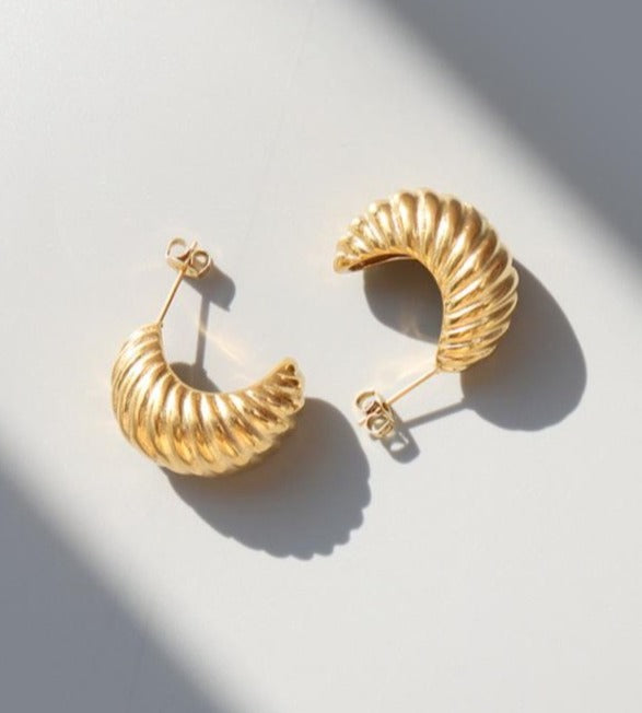 Croissant Earrings