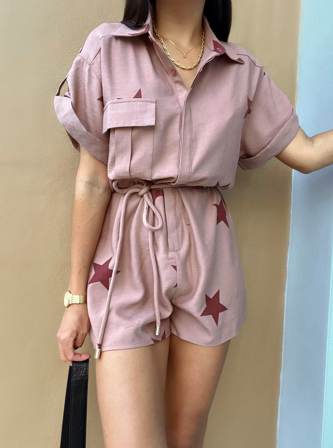 Utility Star Romper