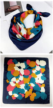 Load image into Gallery viewer, Floral Scarf Bandana- Navy
