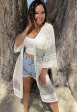 Load image into Gallery viewer, Maui Crochet Kimono
